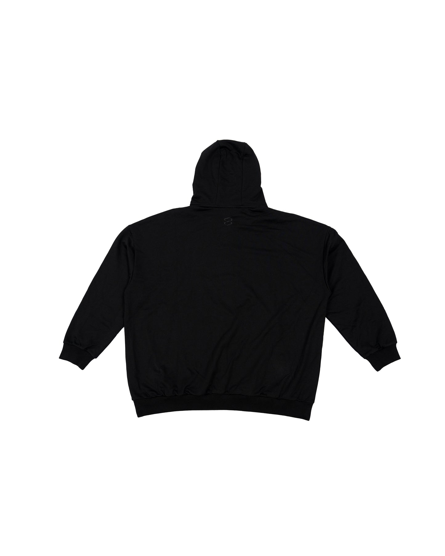 Oversized Hoodie French Terry Noir Black