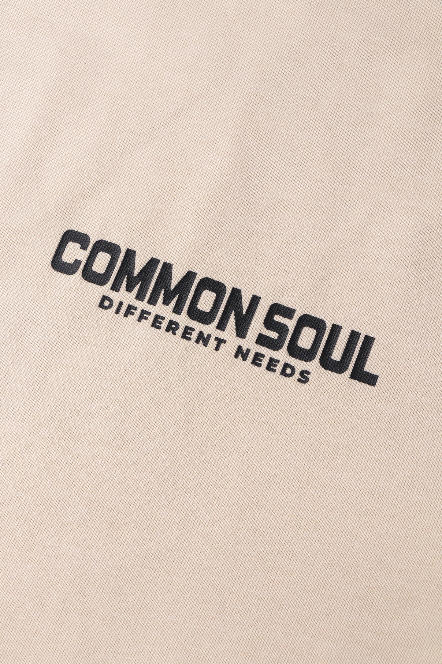 Drop Shoulder Oversized T-shirt Oatmeal