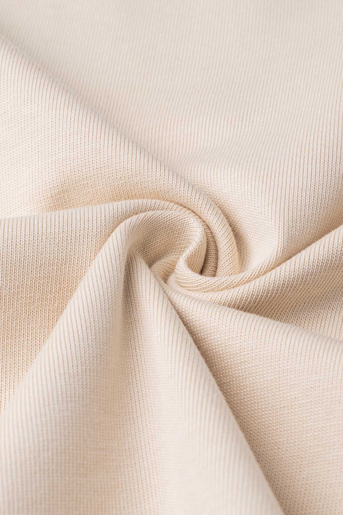 Drop Shoulder Oversized T-shirt Oatmeal