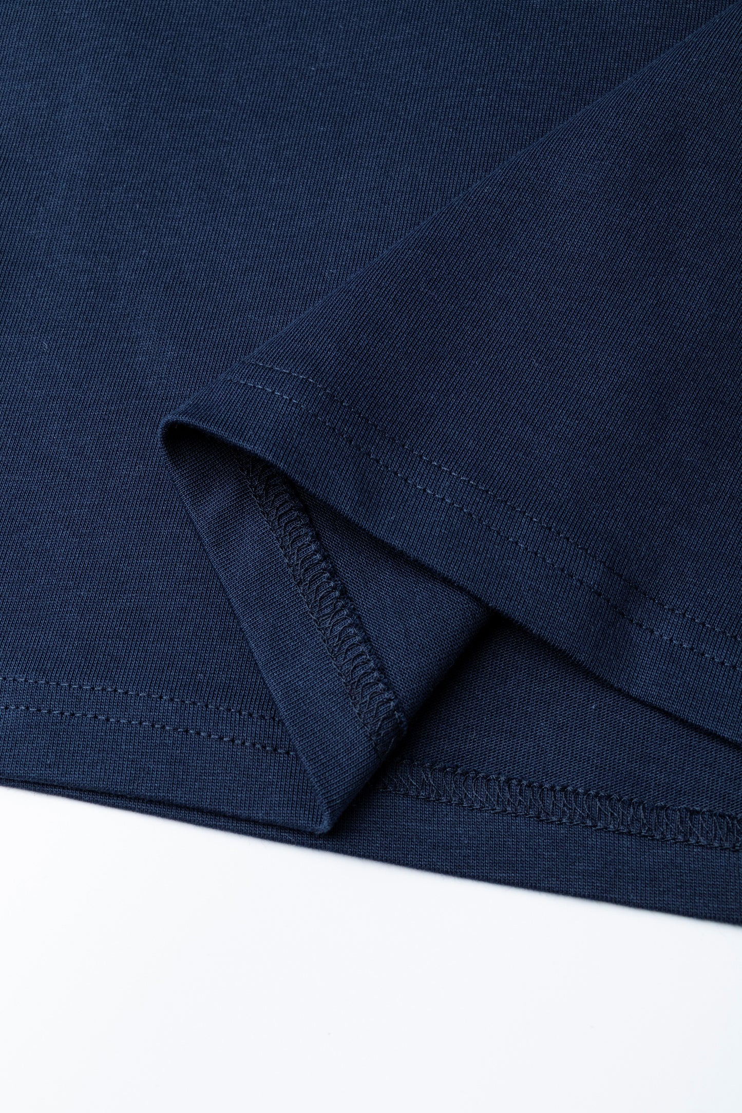 Drop Shoulder Oversized T-shirt Stealth Blue