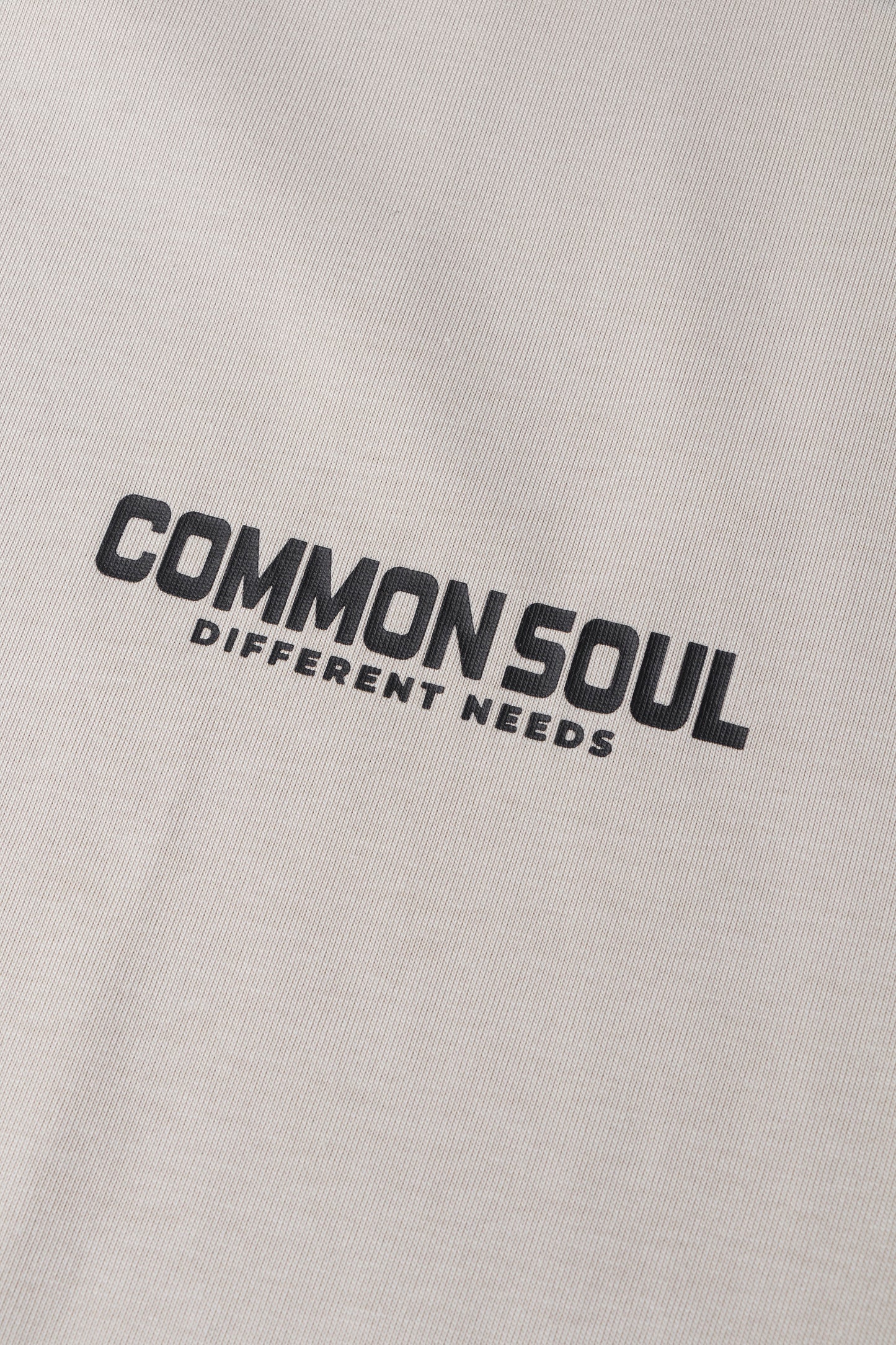 Drop Shoulder Oversized T-shirt Neutral Front Logo