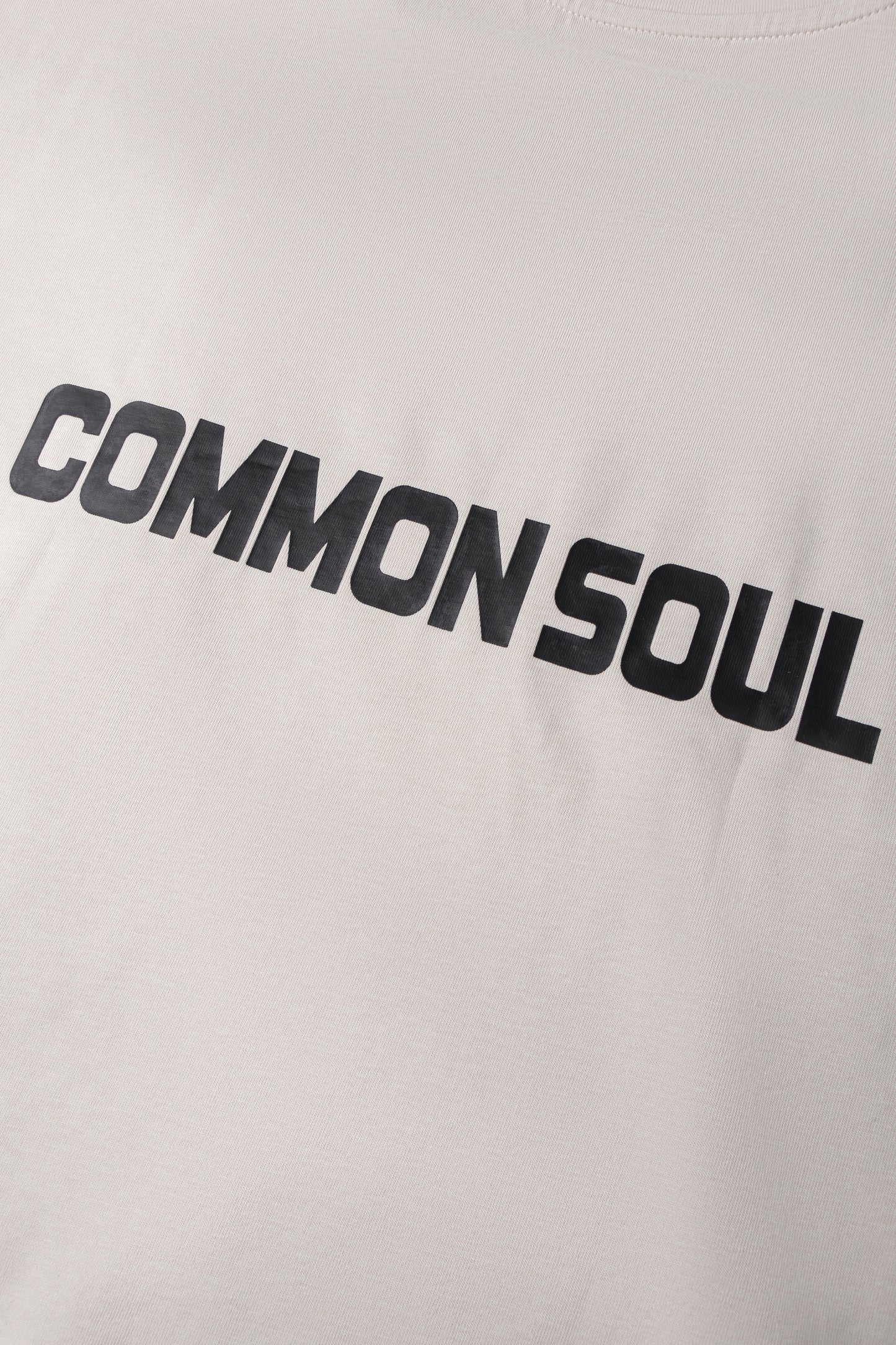 Drop Shoulder Oversized T-shirt Neutral Front Logo