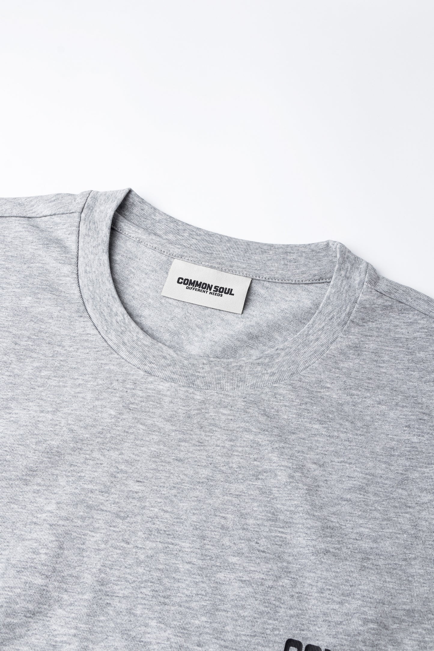 Drop Shoulder Oversized T-shirt Cloud Grey