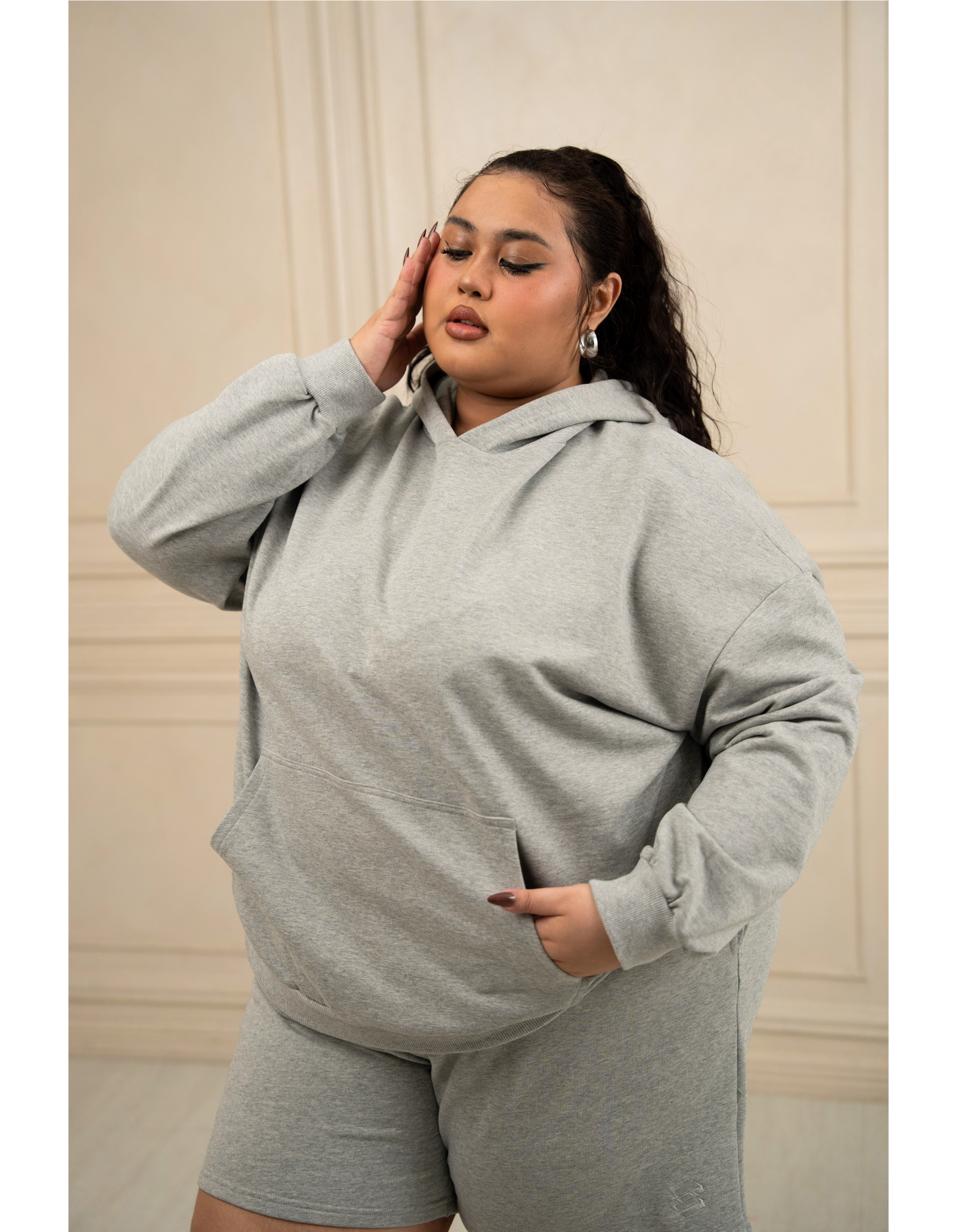 Sweat Short French Terry Cloud Grey