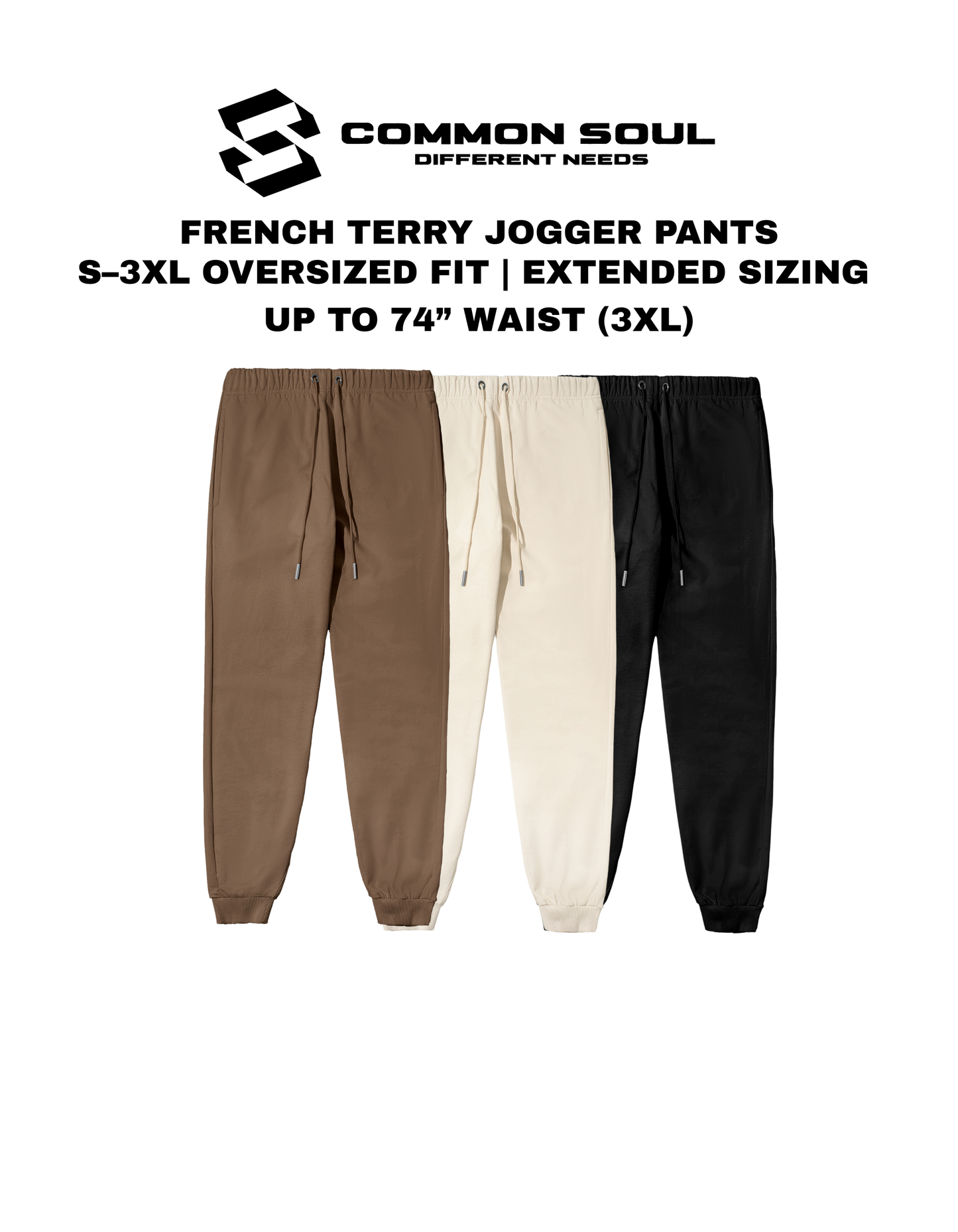 French Terry Jogger Pants 400GSM