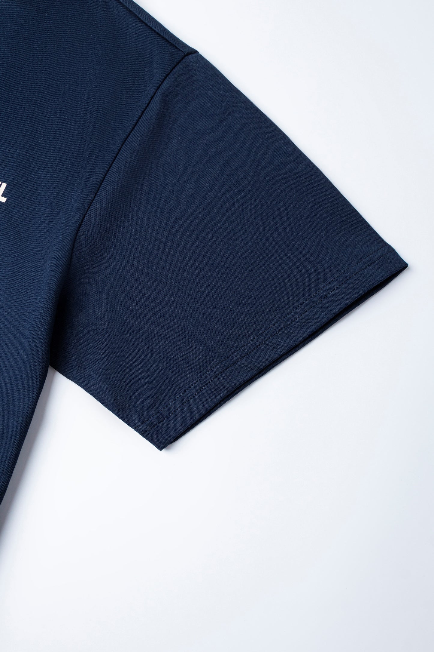 Drop Shoulder Oversized T-shirt Stealth Blue