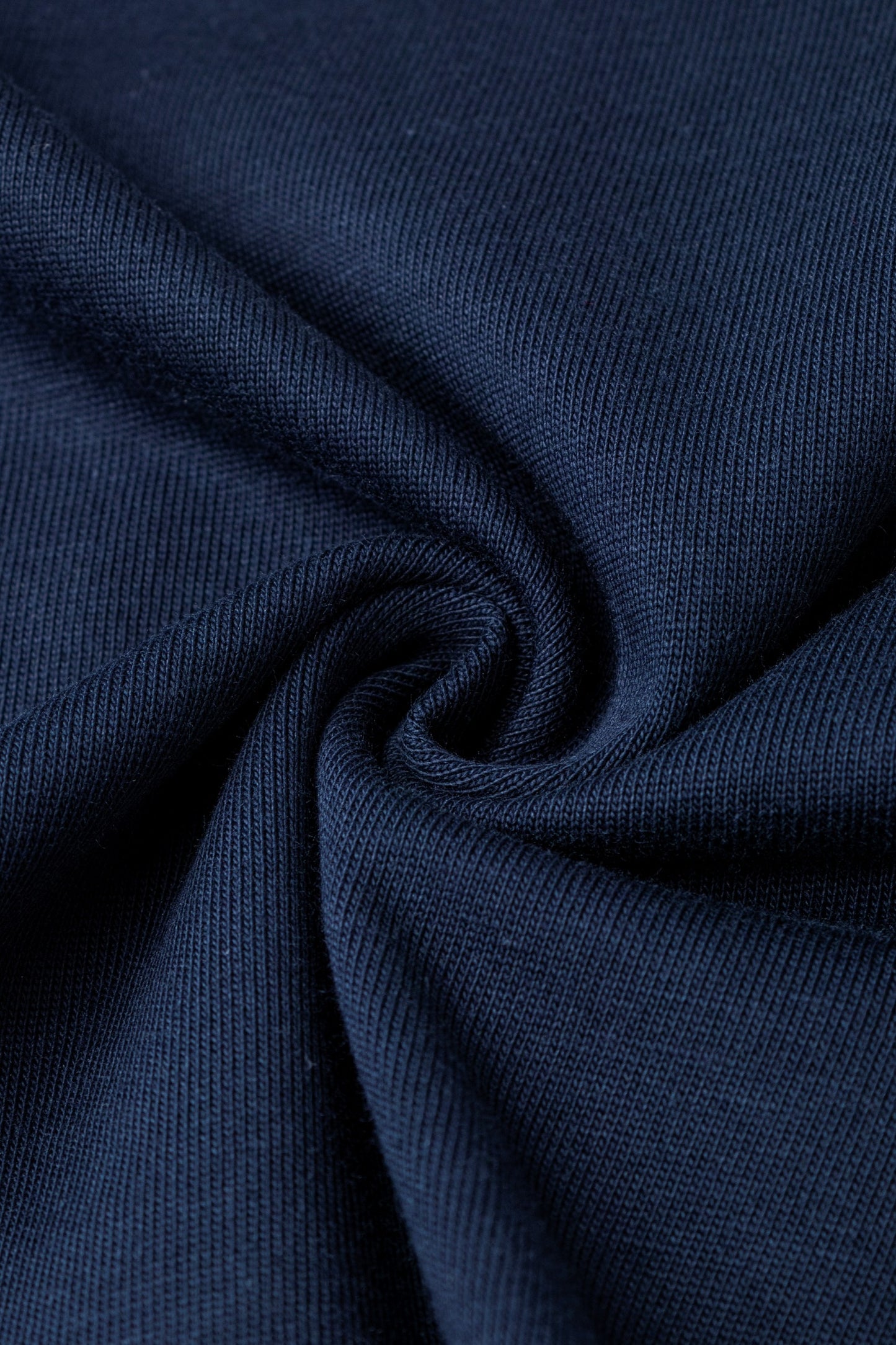 Drop Shoulder Oversized Plain T-shirt Stealth Blue