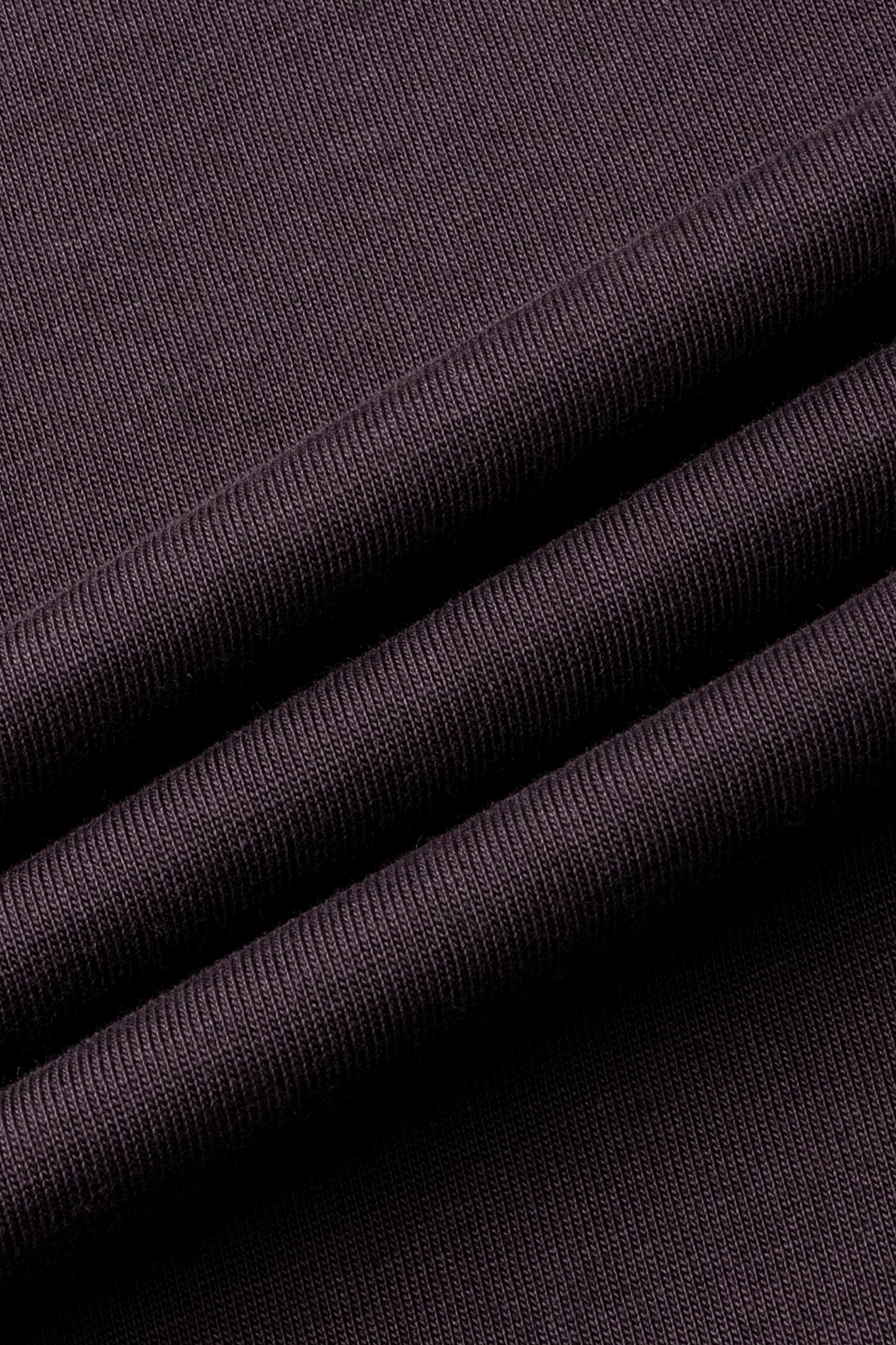 Drop Shoulder Oversized Plain T-shirt Rebel Brown