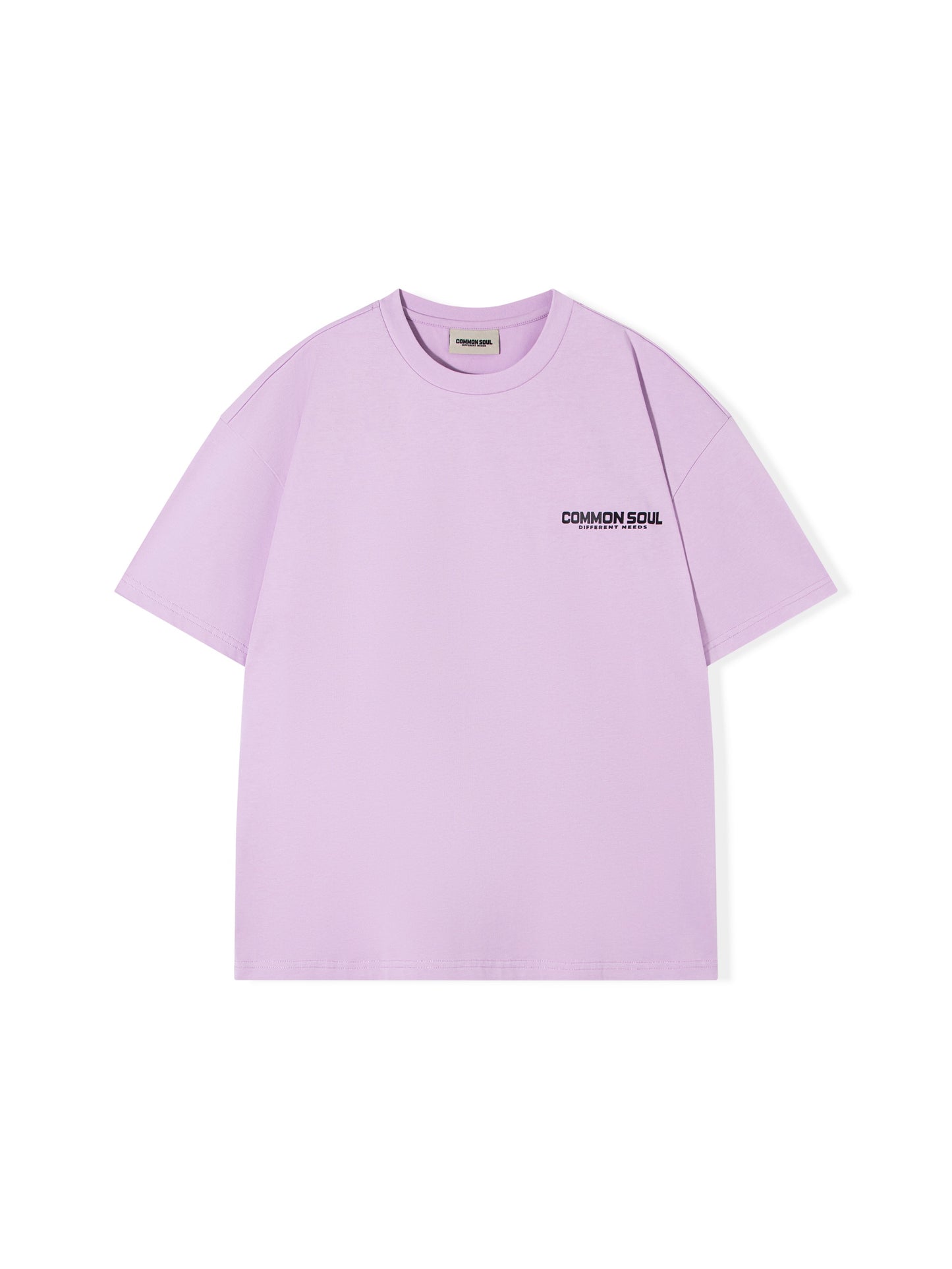 Drop Shoulder Oversized T-shirt Mauve