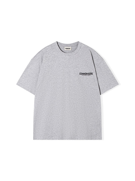 Drop Shoulder Oversized T-shirt Cloud Grey