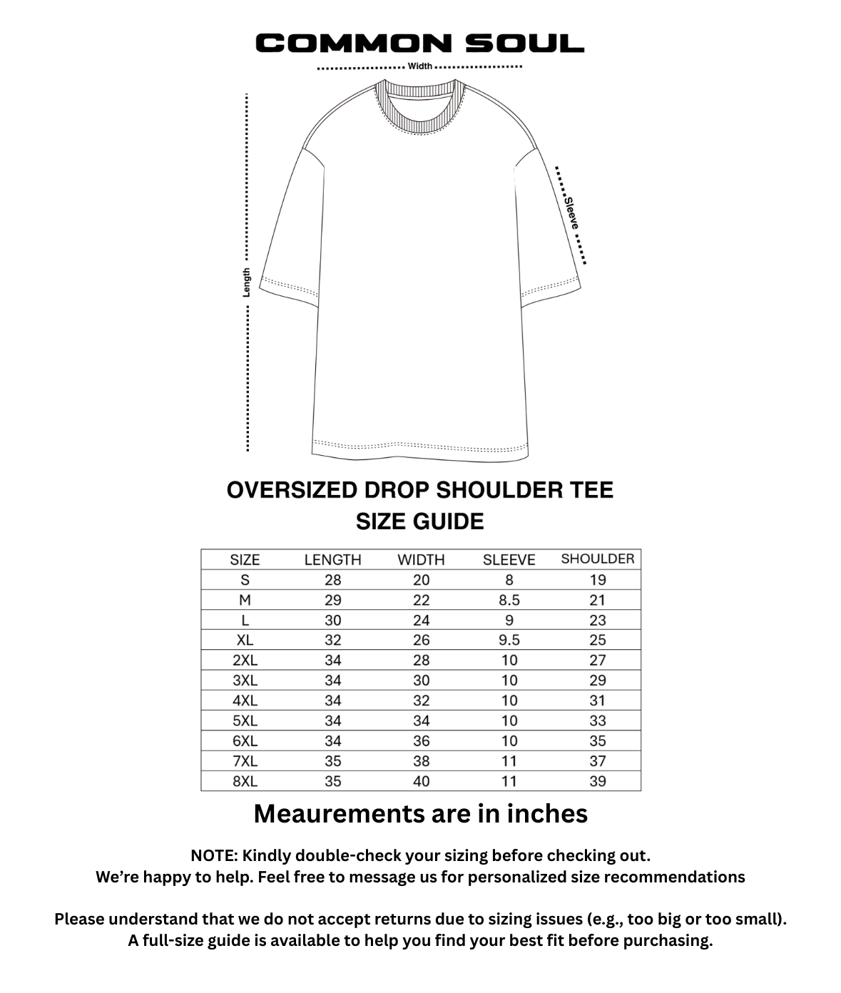 Drop Shoulder Oversized Plain T-shirt White